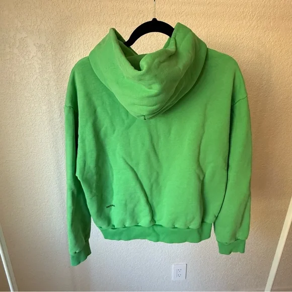 Pangaia Vibrant Green Men's Hoodie - Picture 2 of 6